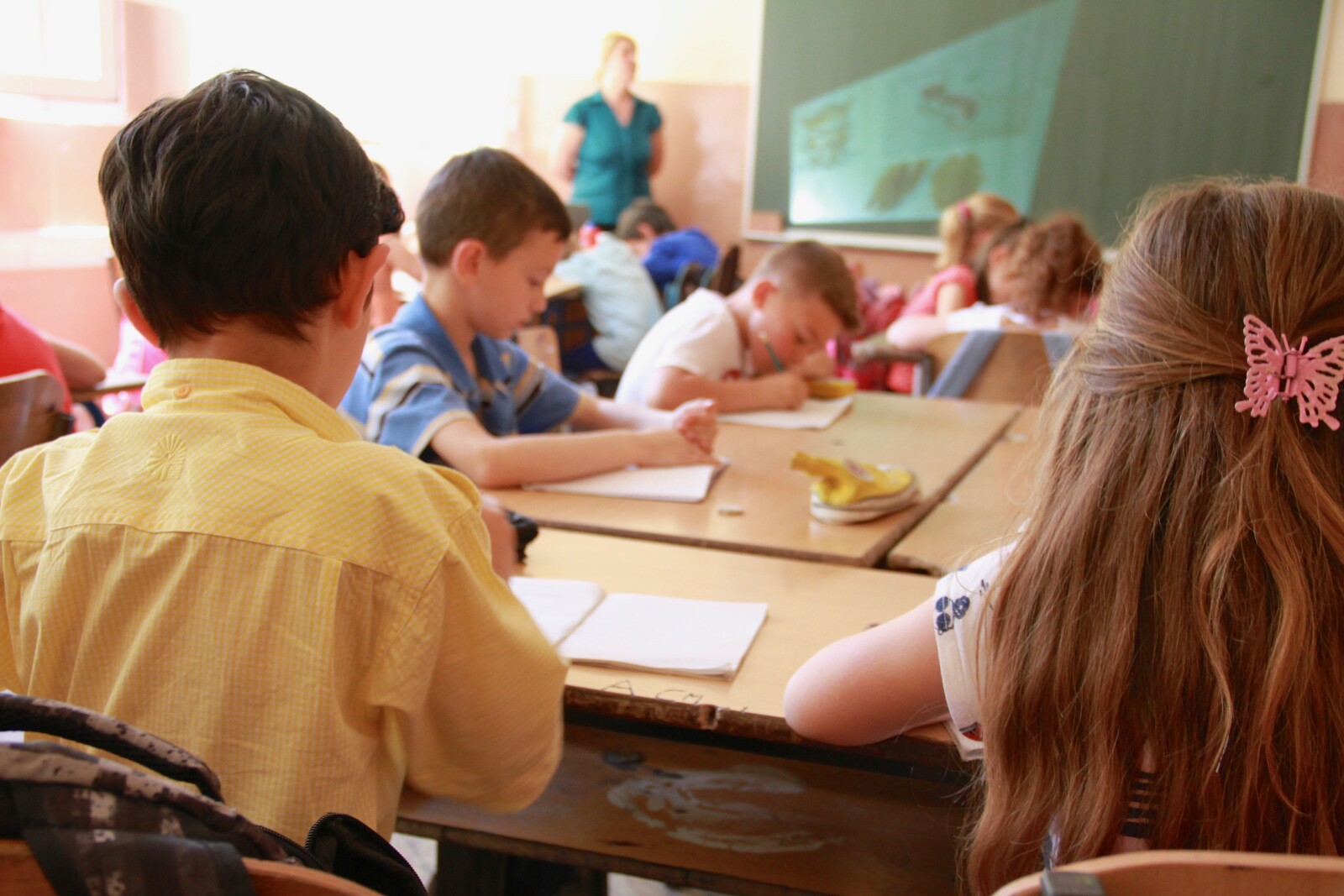 kids in school
